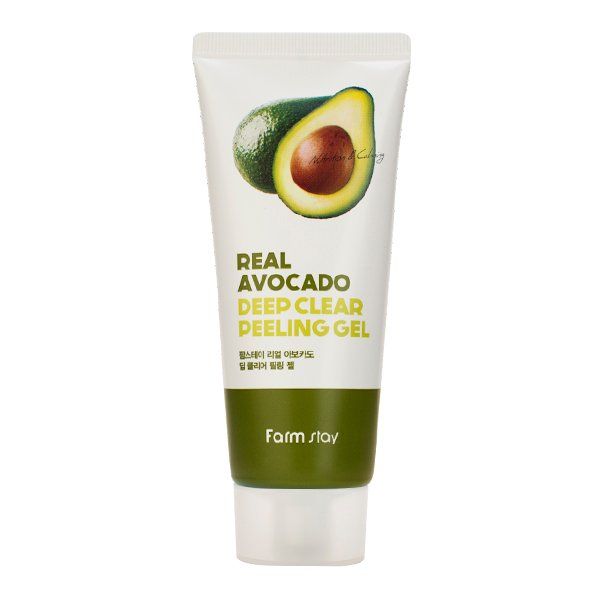 Пилинг гель с авокадо FARM STAY Real Avocado Deep Clear Peeling Gel